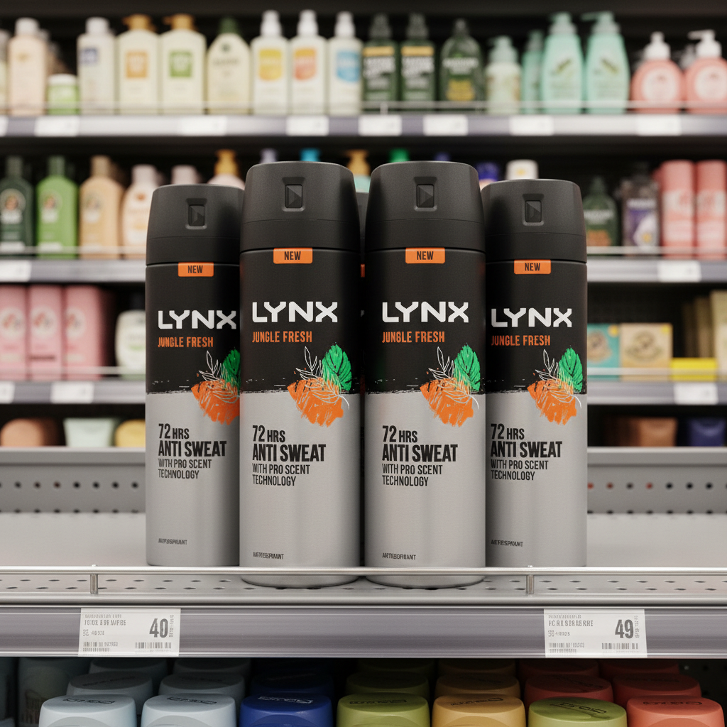 6 x Lynx  Antiperspirant Deodorant Jungle Fresh 150 Ml