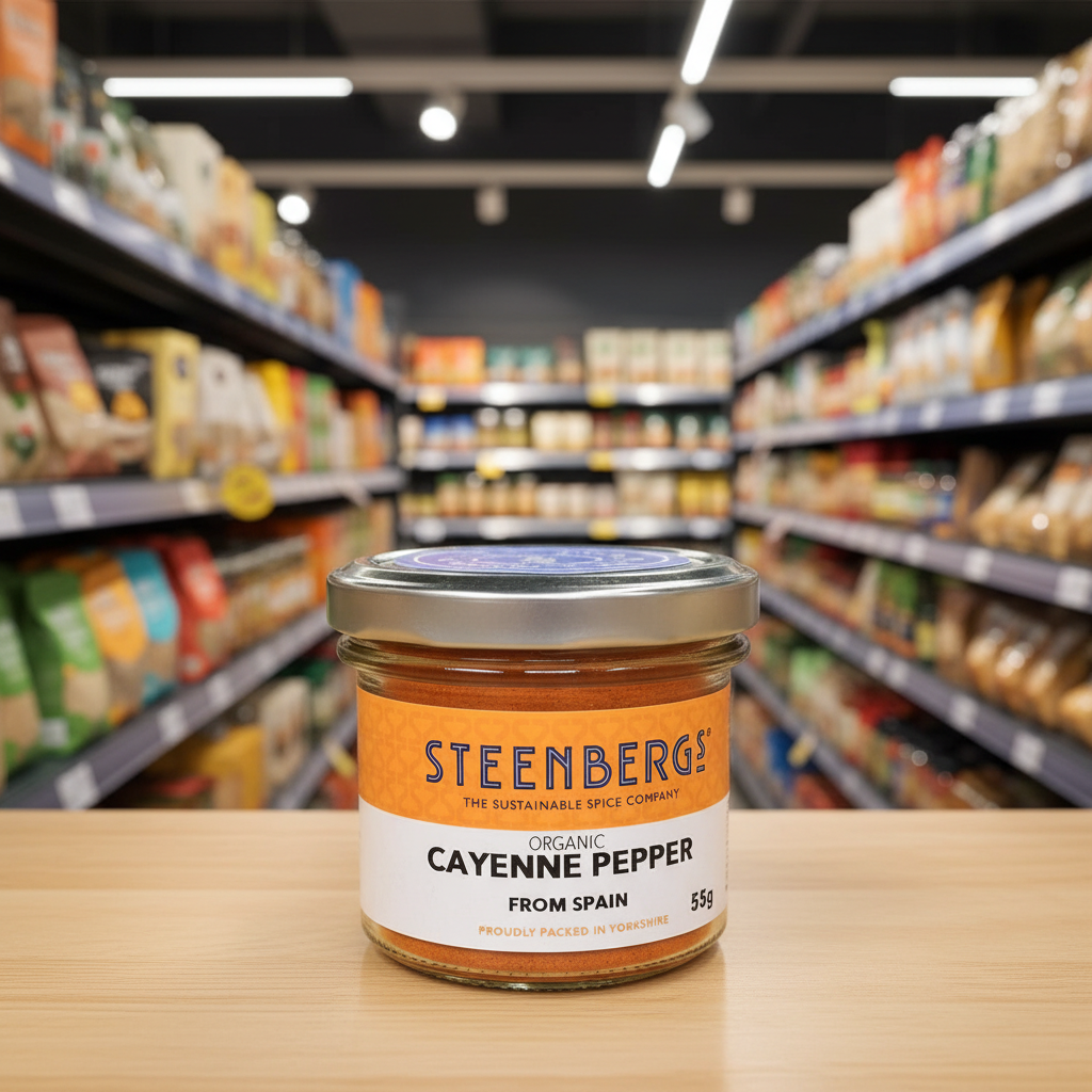 Steenbergs Organic Cayene Pepper - 55g