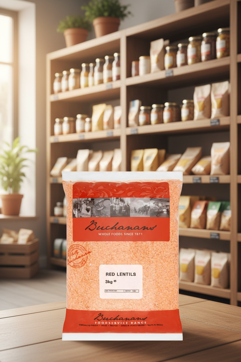 Buchanans Red Lentils 3Kg
