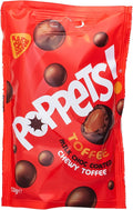 9 x Poppets Toffee Pouch 100GM
