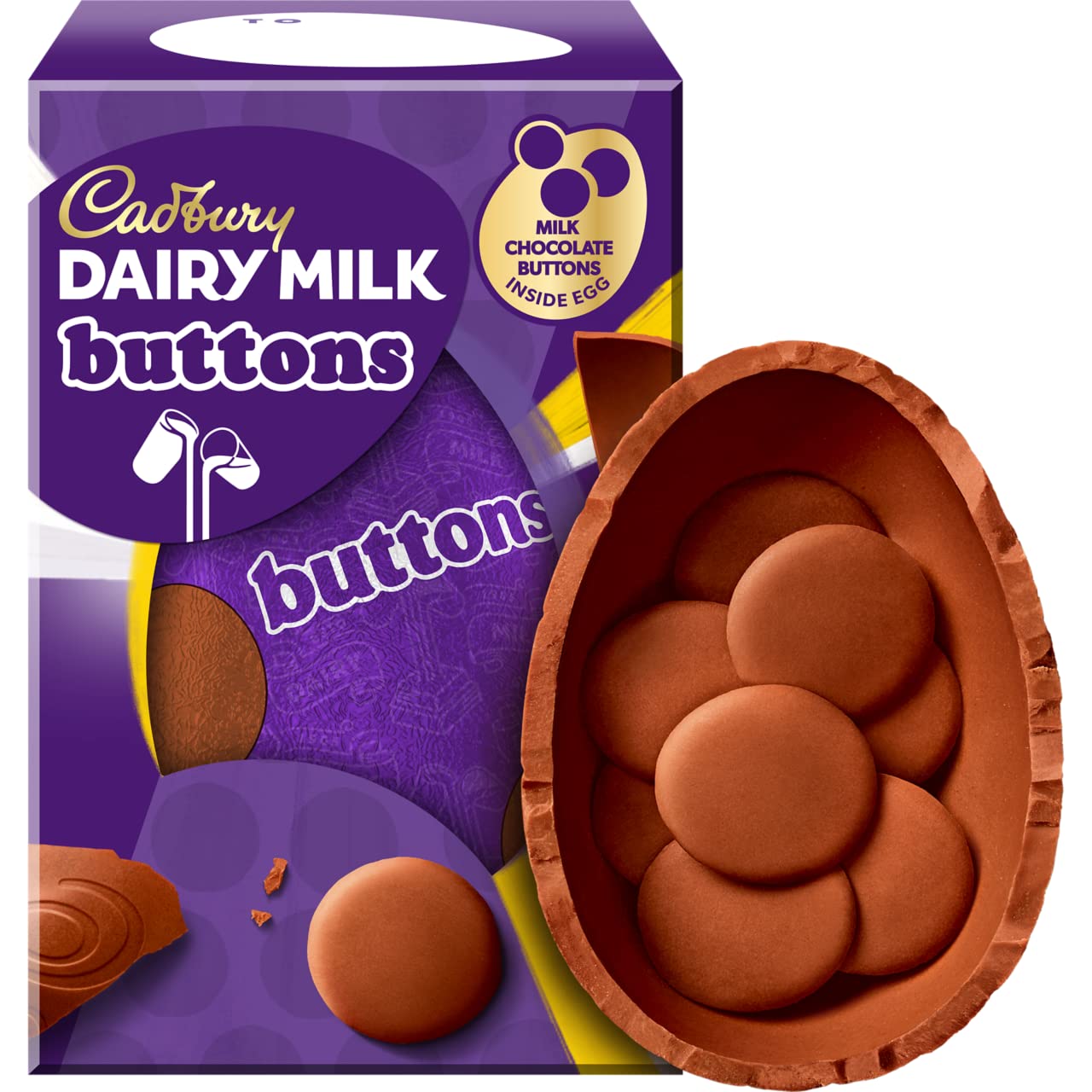 12 x Cadbury Buttons Small Egg - 90GM