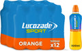 12 x Lucozade Sport Drink Orange 500Ml