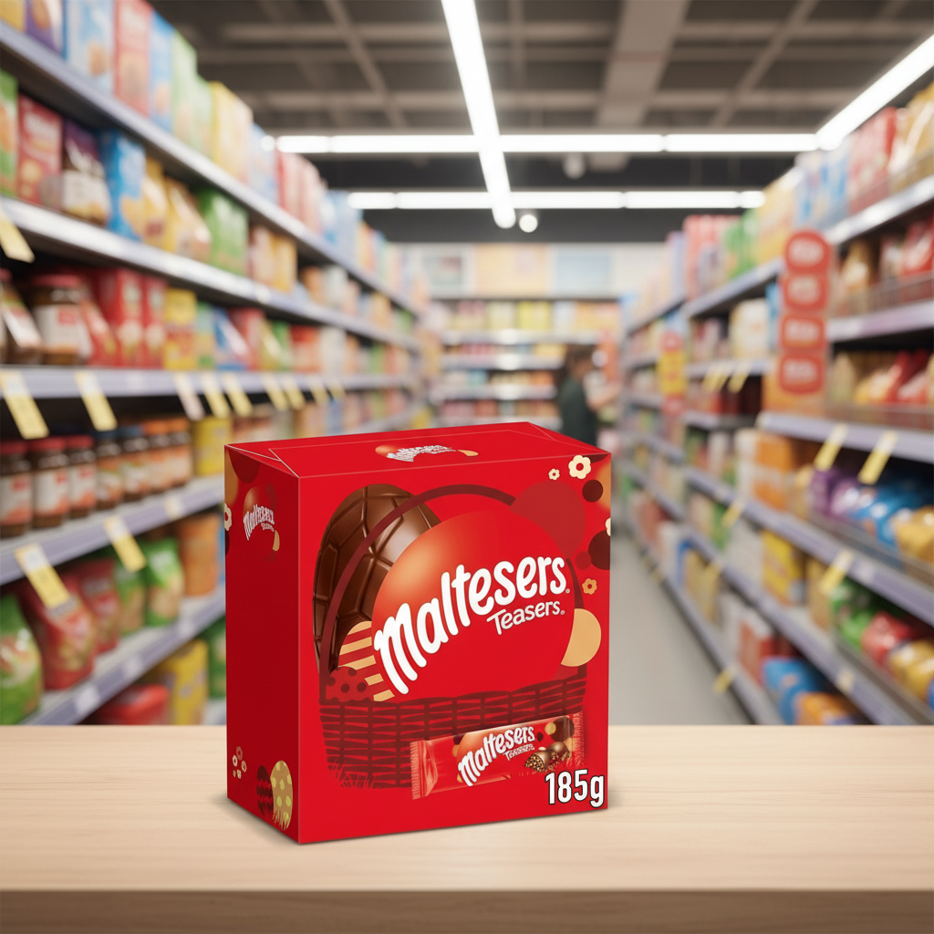 6 x Maltesers Teasers Milk Chocolate Large Easter Egg - 155g