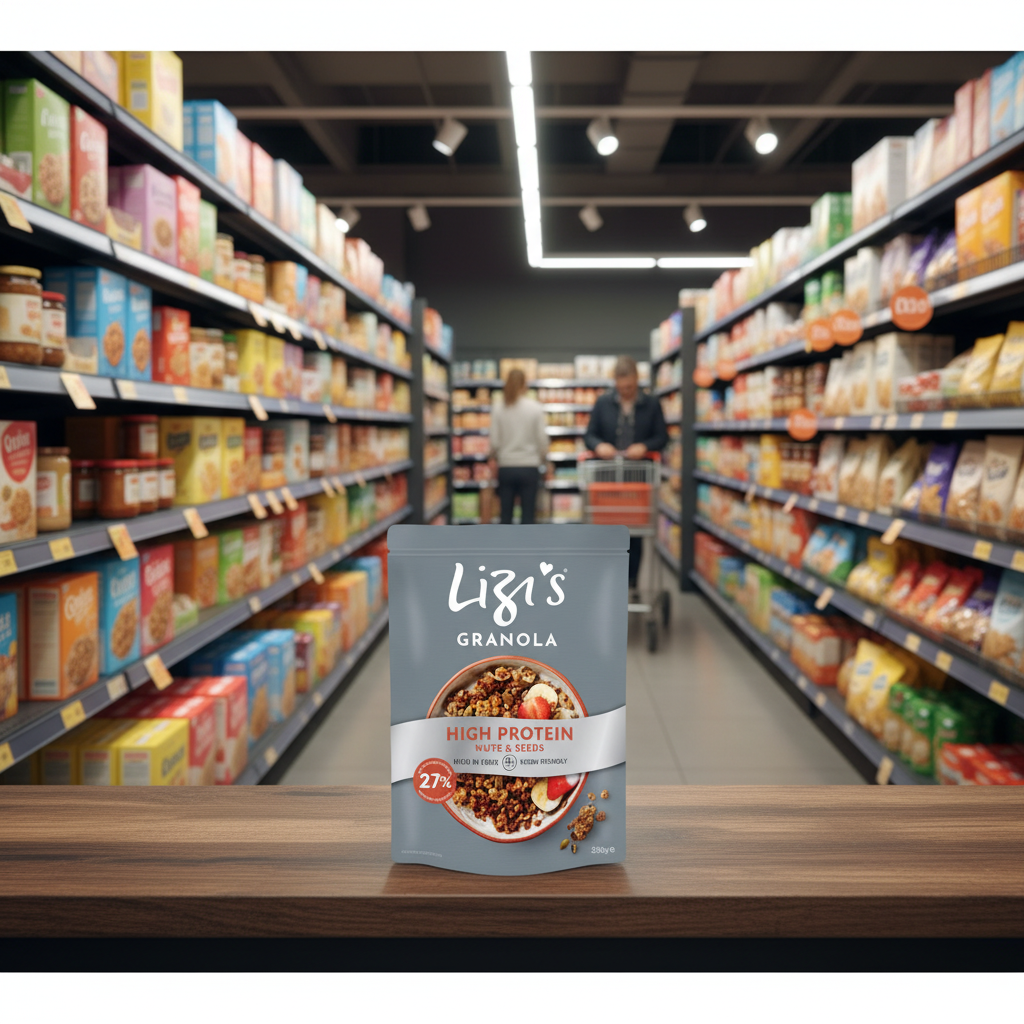Lizi's High Protein Nuts and Seeds Granola - 350g