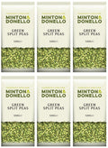 6 x Minton & Donello Organic Green Split Peas - 500g