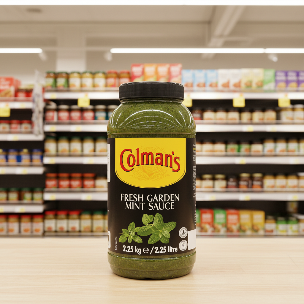 2 x Colman's Fresh Garden Mint Sauce 2.25L