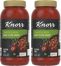 2 x Knorr Professional Tomato & Basil Ready To Use Sauce 2.2L
