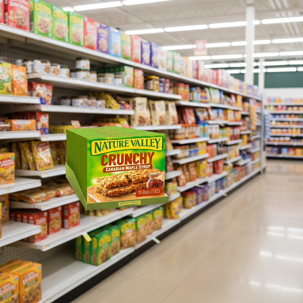 5 x Nature Valley Crunchy Canadian Maple Syrup 5 X 42G (210G)