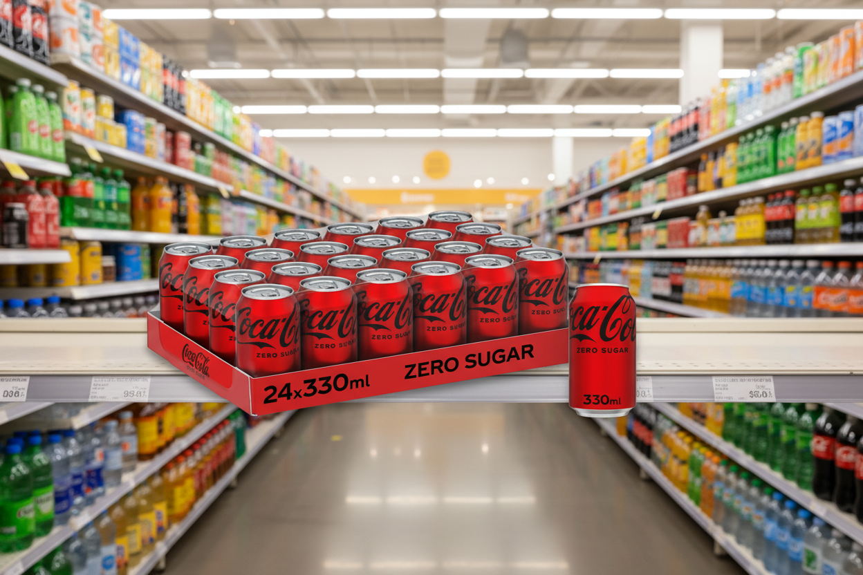 24 x Coca-Cola Zero Sugar 330Ml