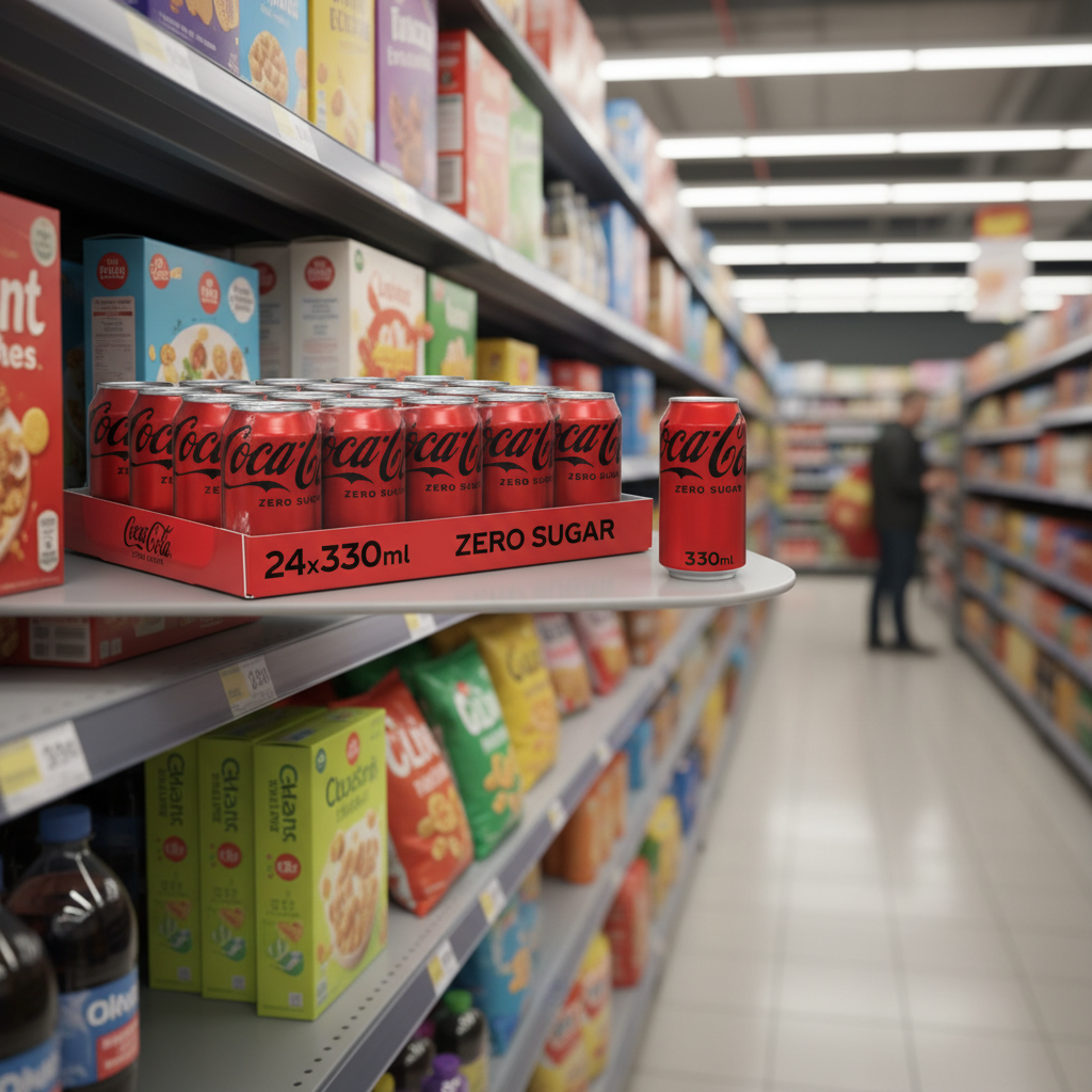 24 x Coca-Cola Zero Sugar 330Ml