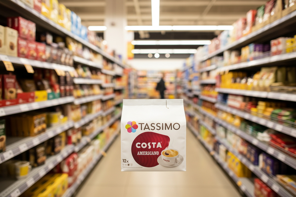5 x Tassimo Costa Americano 12 X 19G (108G)