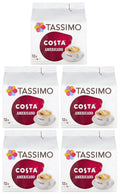 5 x Tassimo Costa Americano 12 X 19G (108G)