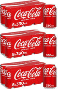 3 x Coca-Cola Classic Can 8 Pack 8X330Ml