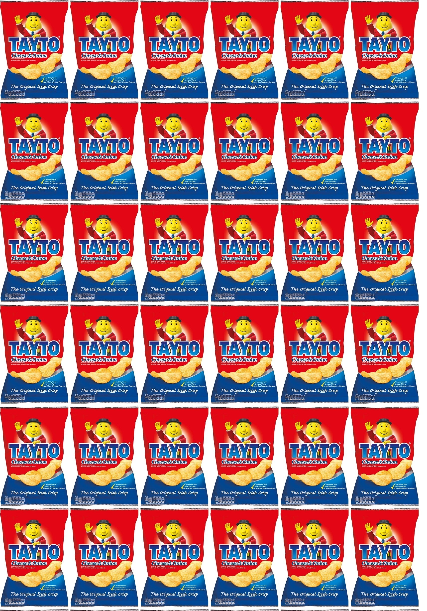 36 x Tayto Cheese and Onion 25g