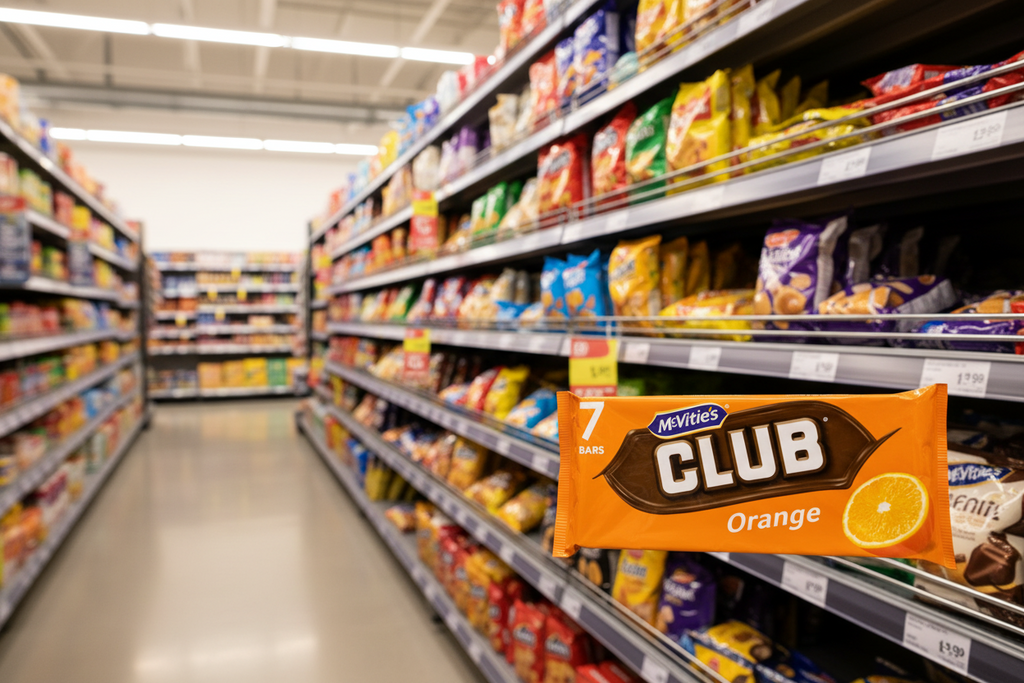 12 x Mcvities Club Orange 7pk - 154GM