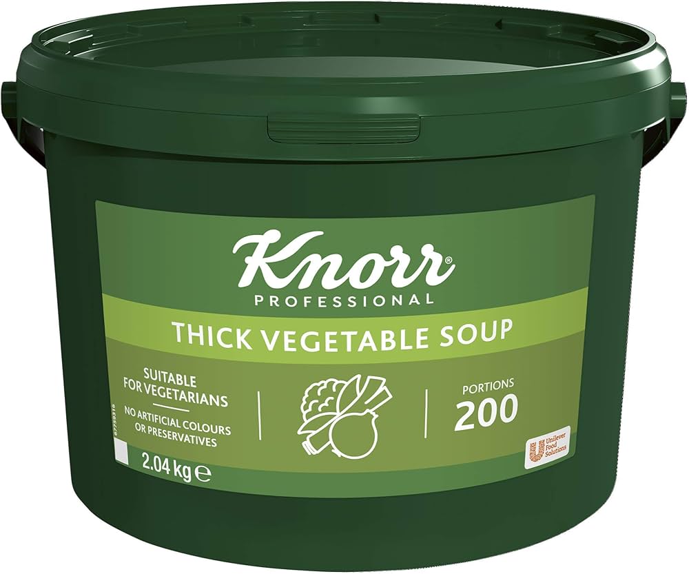 Knorr Professional Thick Vegetable Soup 2.04Kg 34L