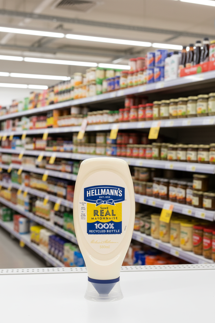 8 x Hellmann's  Mayonnaise Real 580 Ml