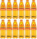 12 x Lucozade Energy Drink Orange 900Ml