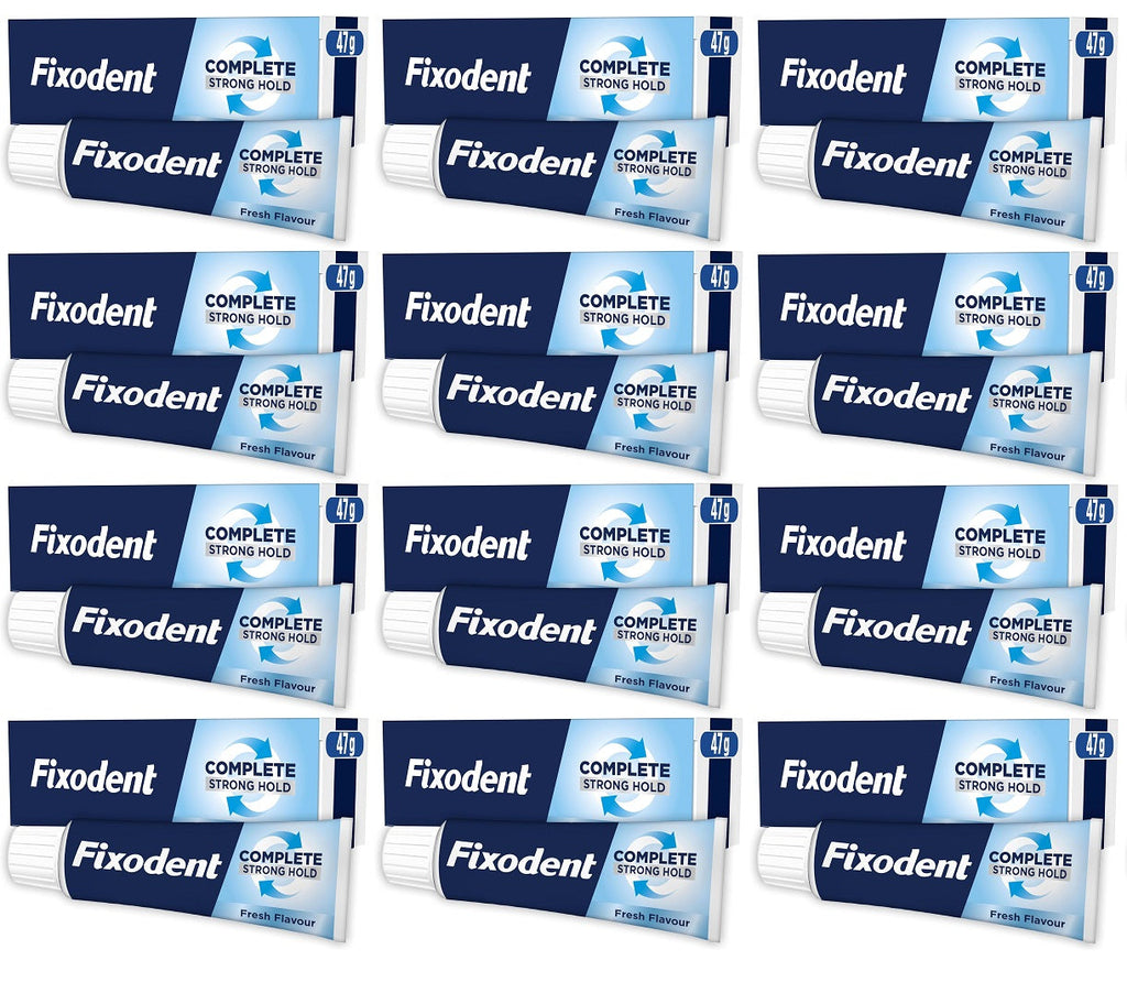 12 x Fixodent Complete  - 47G