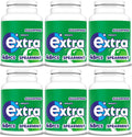 6 x Extra Spearmint Chewing Gum Bottle - 46PCE