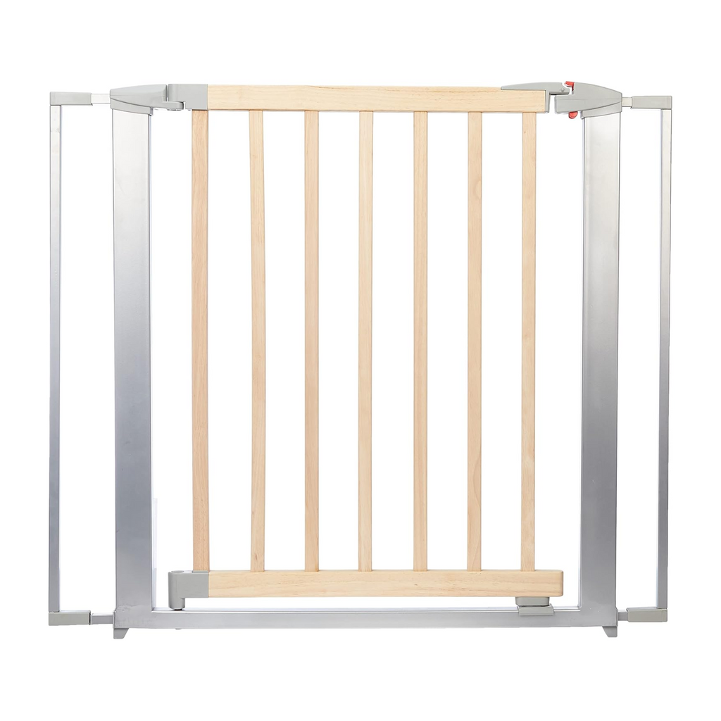 Clippasafe Metal & Wood Extendable Swing Shut Baby Stair Gate W72-95cm