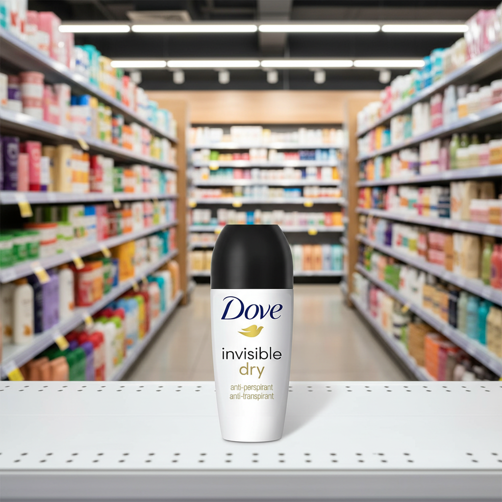 6 x Dove  Anti-Perspirant Deodorant Invisible Dry 50 Ml