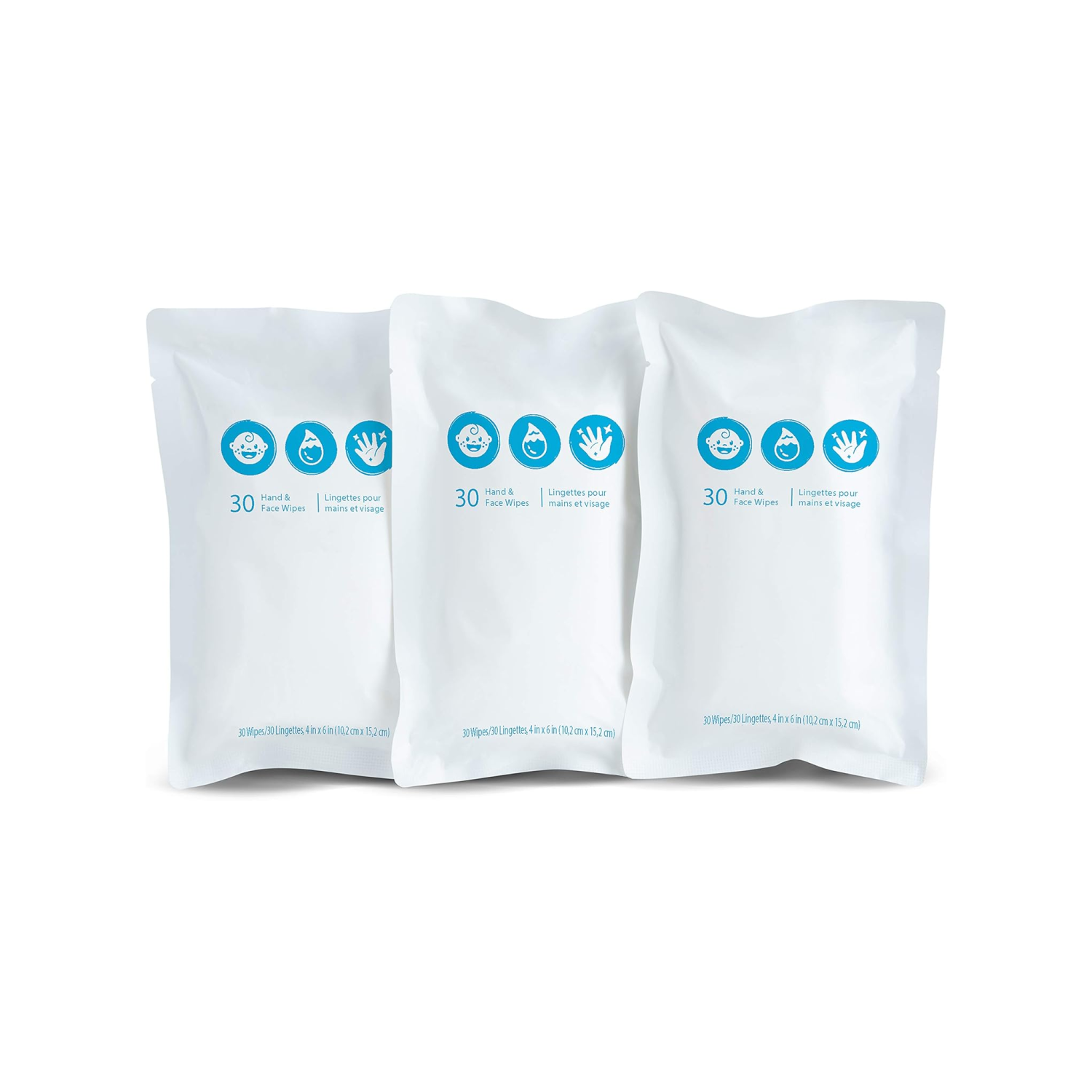 Munchkin Brica Clean-to-Go Wipes Refill – Pack of 3