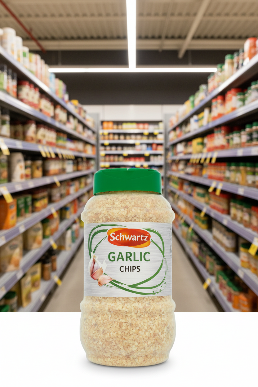 Schwartz Garlic Chips 550G