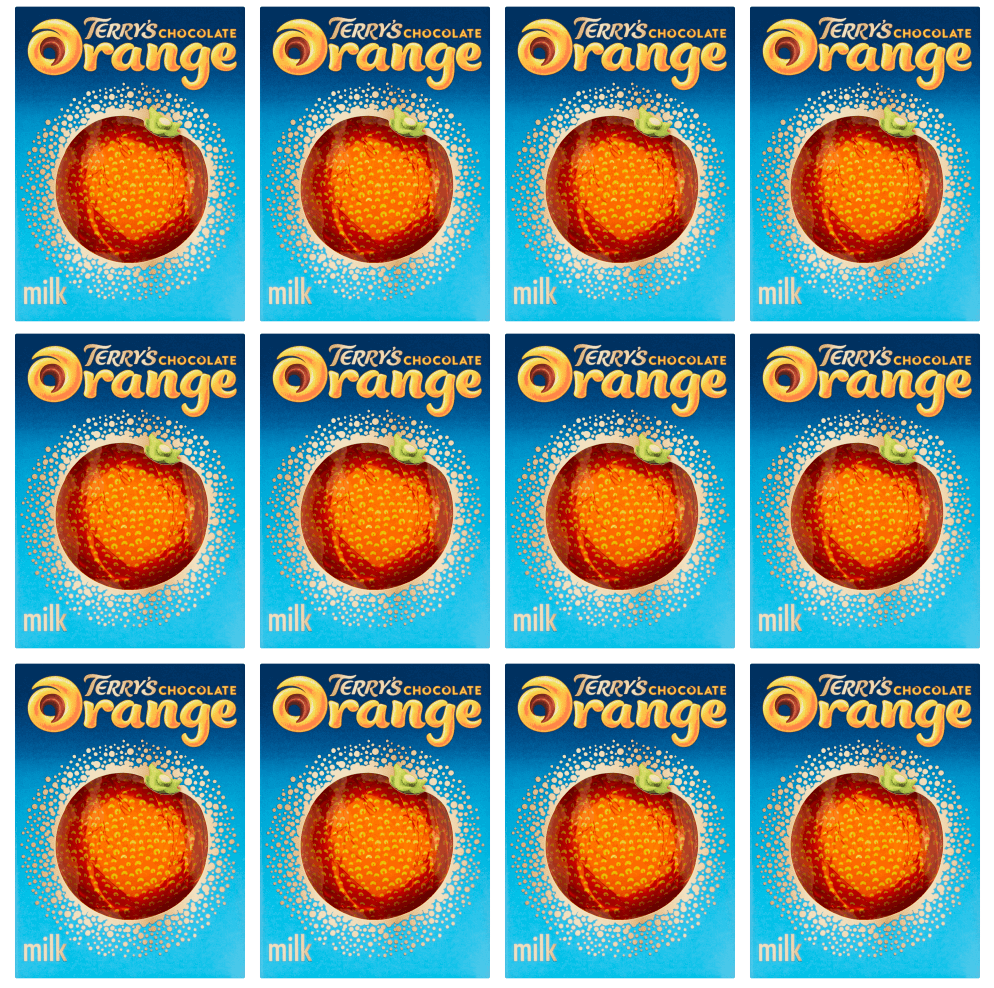 12 x Terrys Milk Chocolate Orange Ball 145g