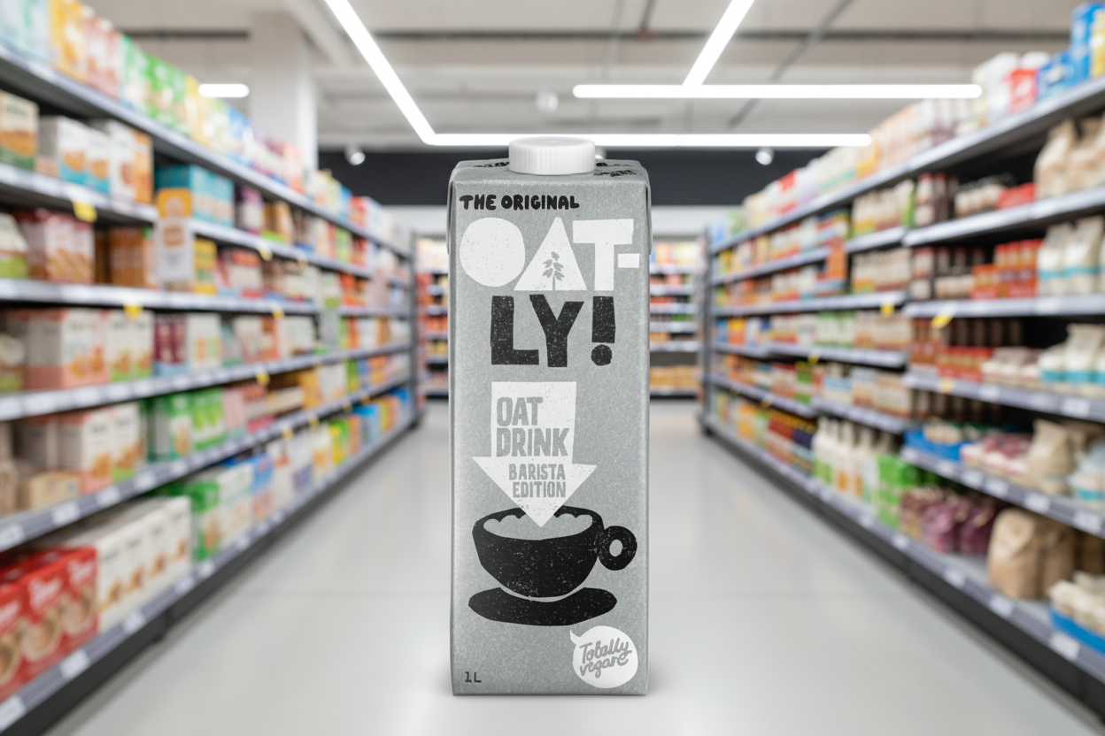 6 x Oatly Barista Oat Milk - 1Ltr