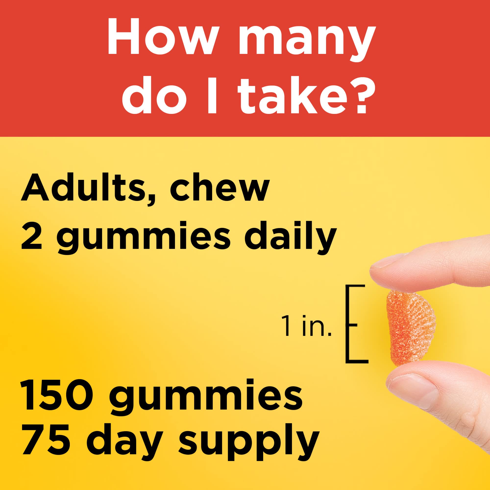 Nature Made Vitamin C 250 mg Gummies – Immune Support, 150 Count (75 Day Supply)