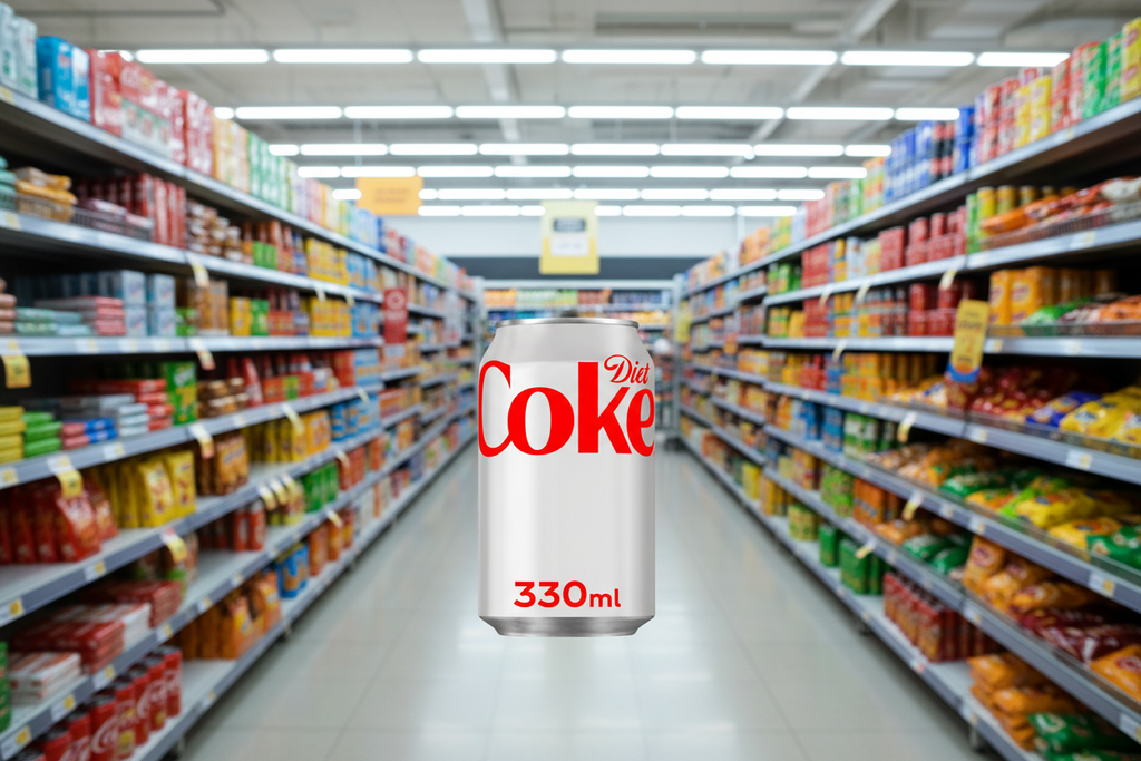 2 x Diet Coke Cans 12 Pack 12X330Ml
