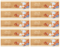 10 x Lindt Gold Swiss Premium Hazelnut Milk Chocolate - 300G