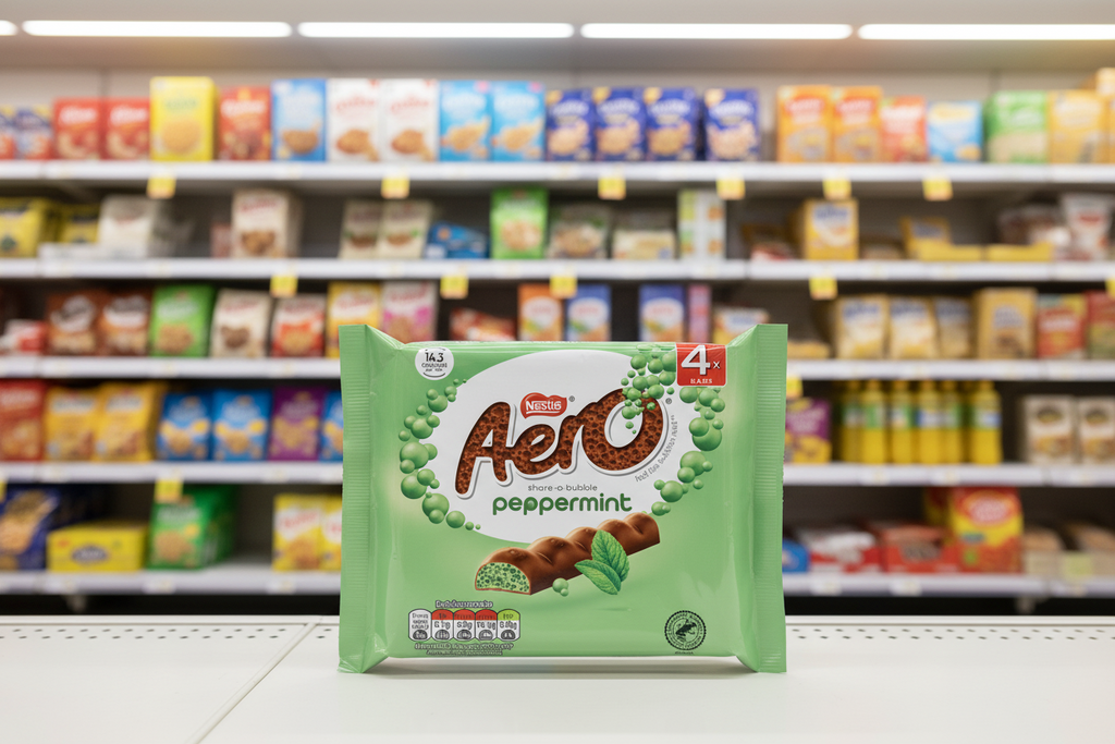 14 x Nestle Aero Peppermint 4 Pack 4X27Gm