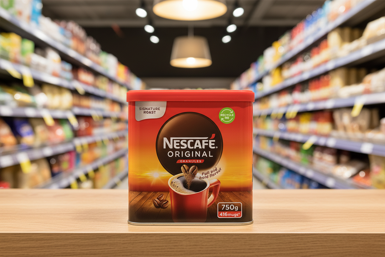 Nescafe Original Instant Coffee Granules 750G