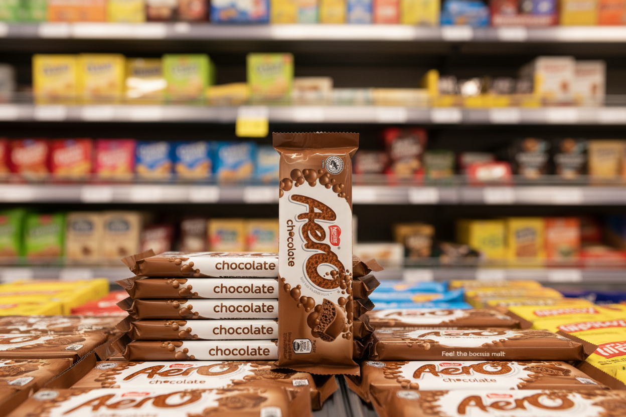 24 x Nestle Aero Bubbly Bar Milk 36Gm