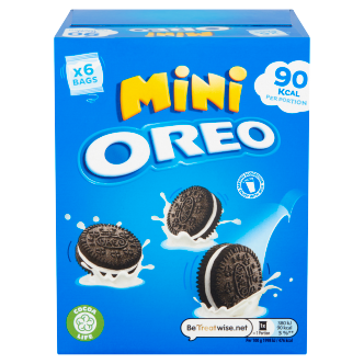 6 X Cadbury Oreo Vanilla Minis 114Gm