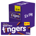 12 x Cadbury Fingers - 114GM