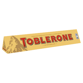 10 x Toblerone Milk Chocolate Large Bar - 340Gm