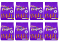 8 x Cadbury Mini Fingers Minibags 96.5Gr