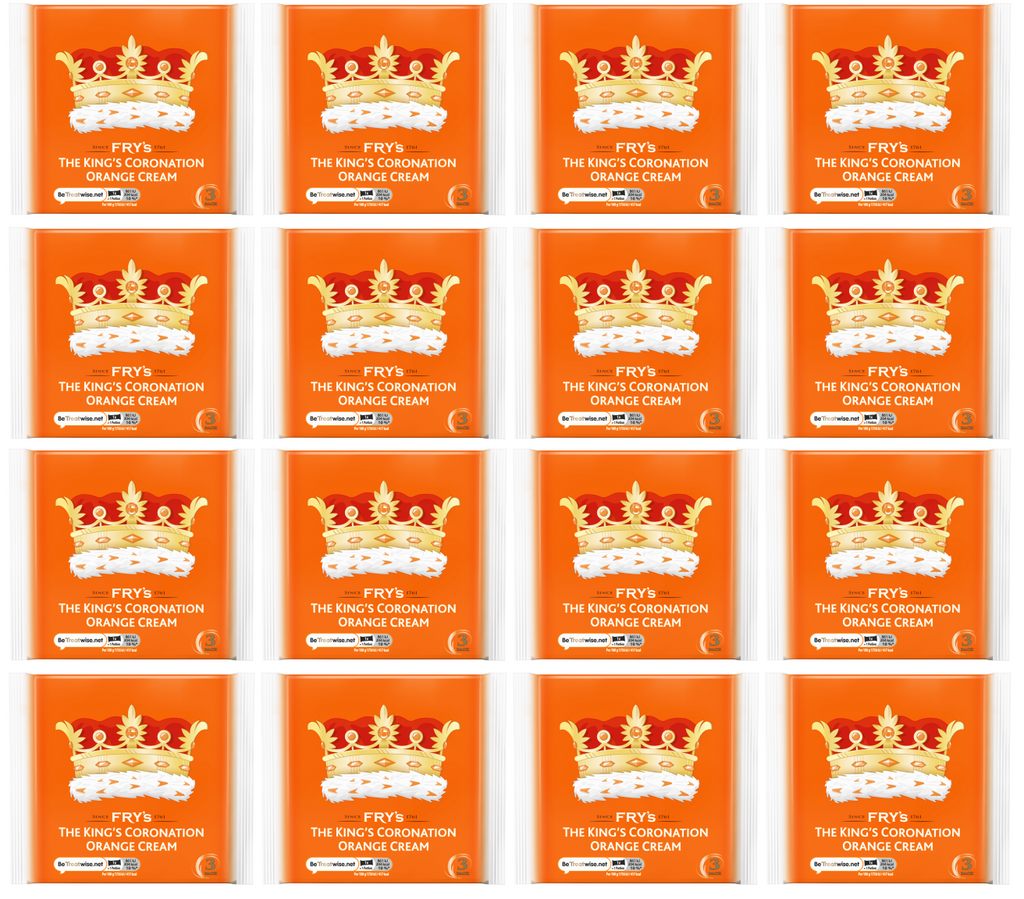 16 X Frys Orange Cream 3Pk 147GM