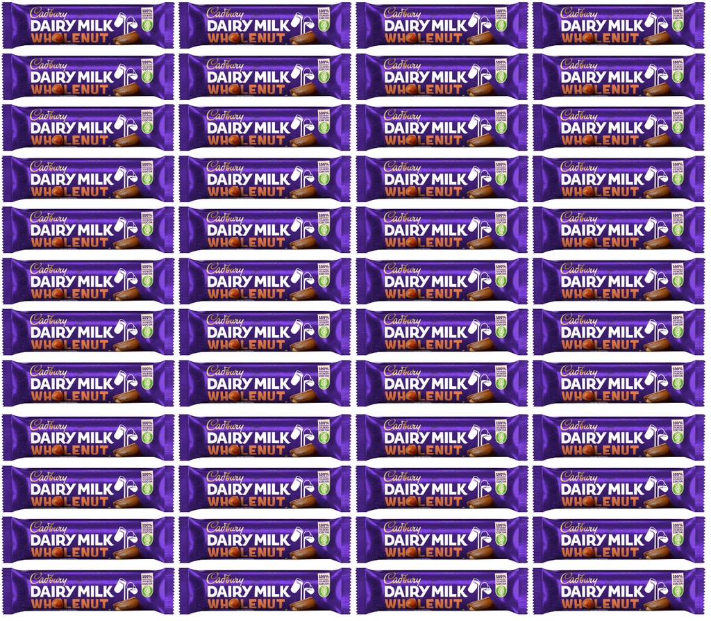 48 x Cadbury Wholenut Std 45G