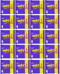 20 x Cadbury Twirl Snacksize 5Pk 108Gm
