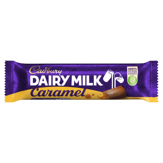 48 x Cadbury Dairy Milk Caramel 45Gm