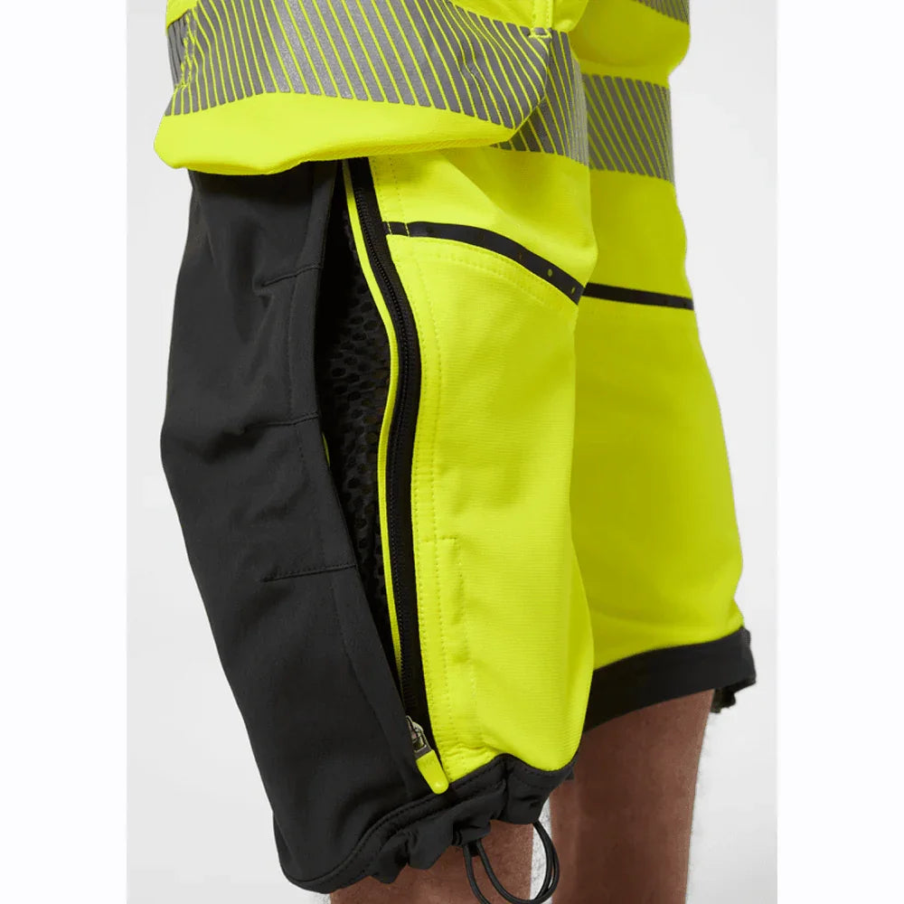 Helly Hansen 77502 ICU BRZ Hi-Vis Pirate Construction Pants Trousers, Class 1