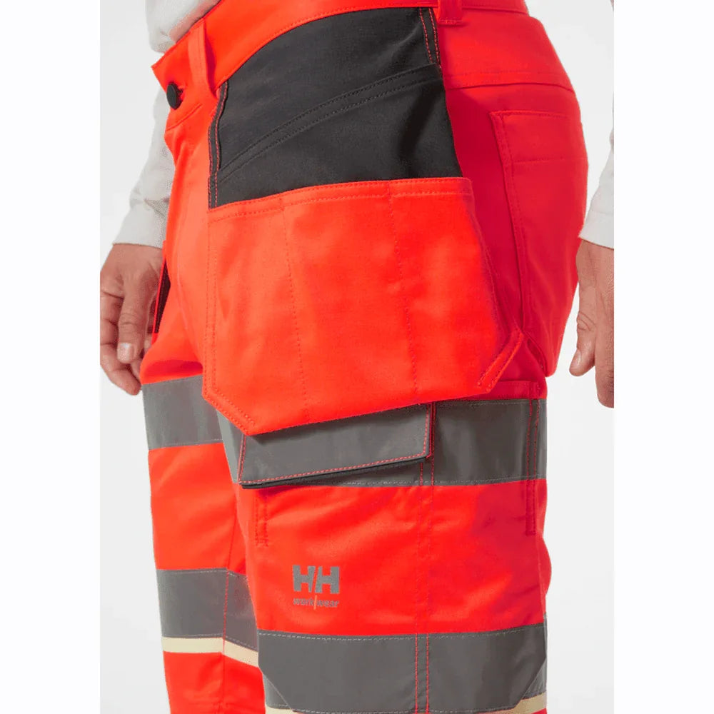 Helly Hansen 77516 UC-ME Hi-Vis 2-Way Stretch Construction Shorts