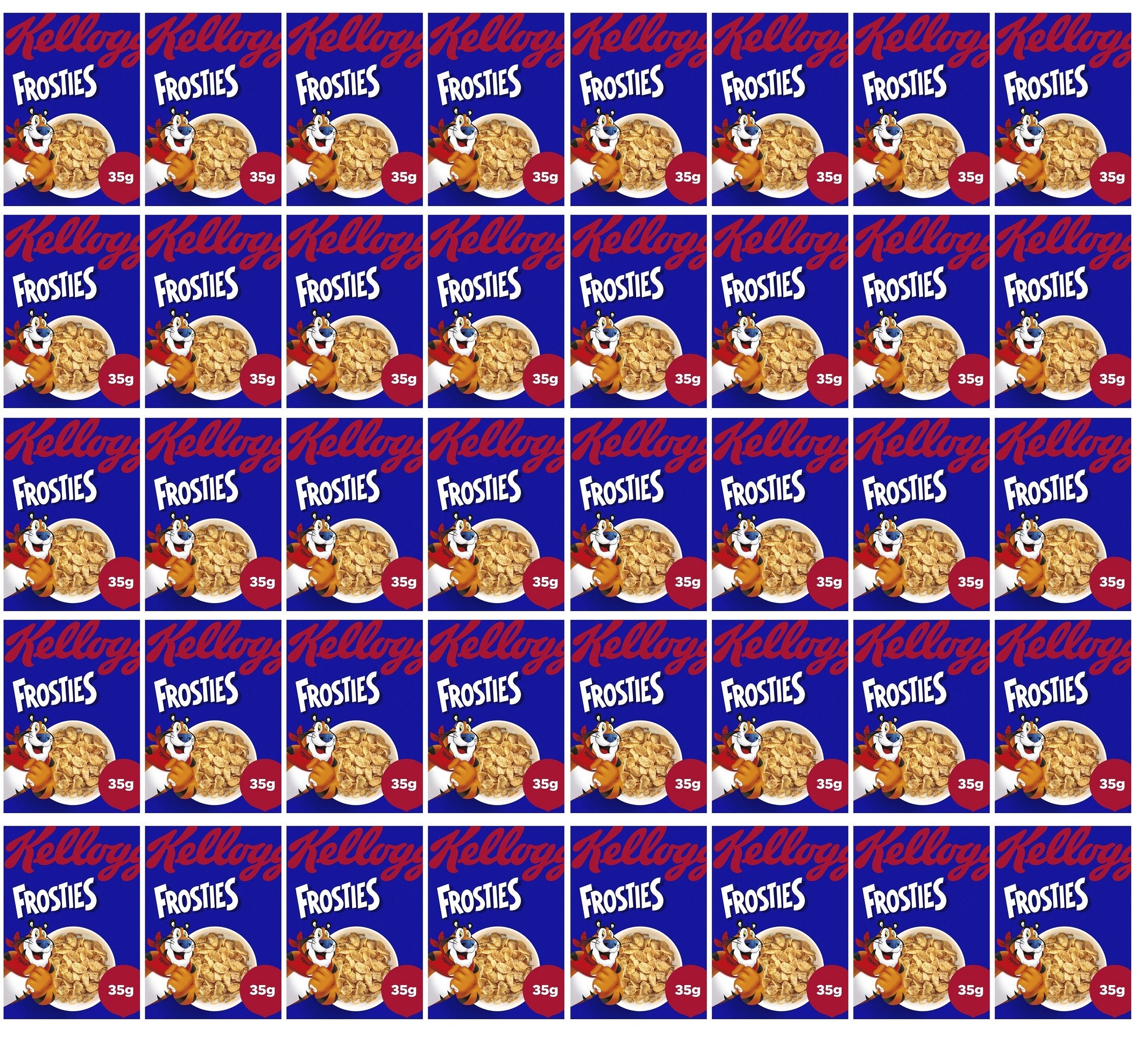 40 x Kellogg's Frosties 35G