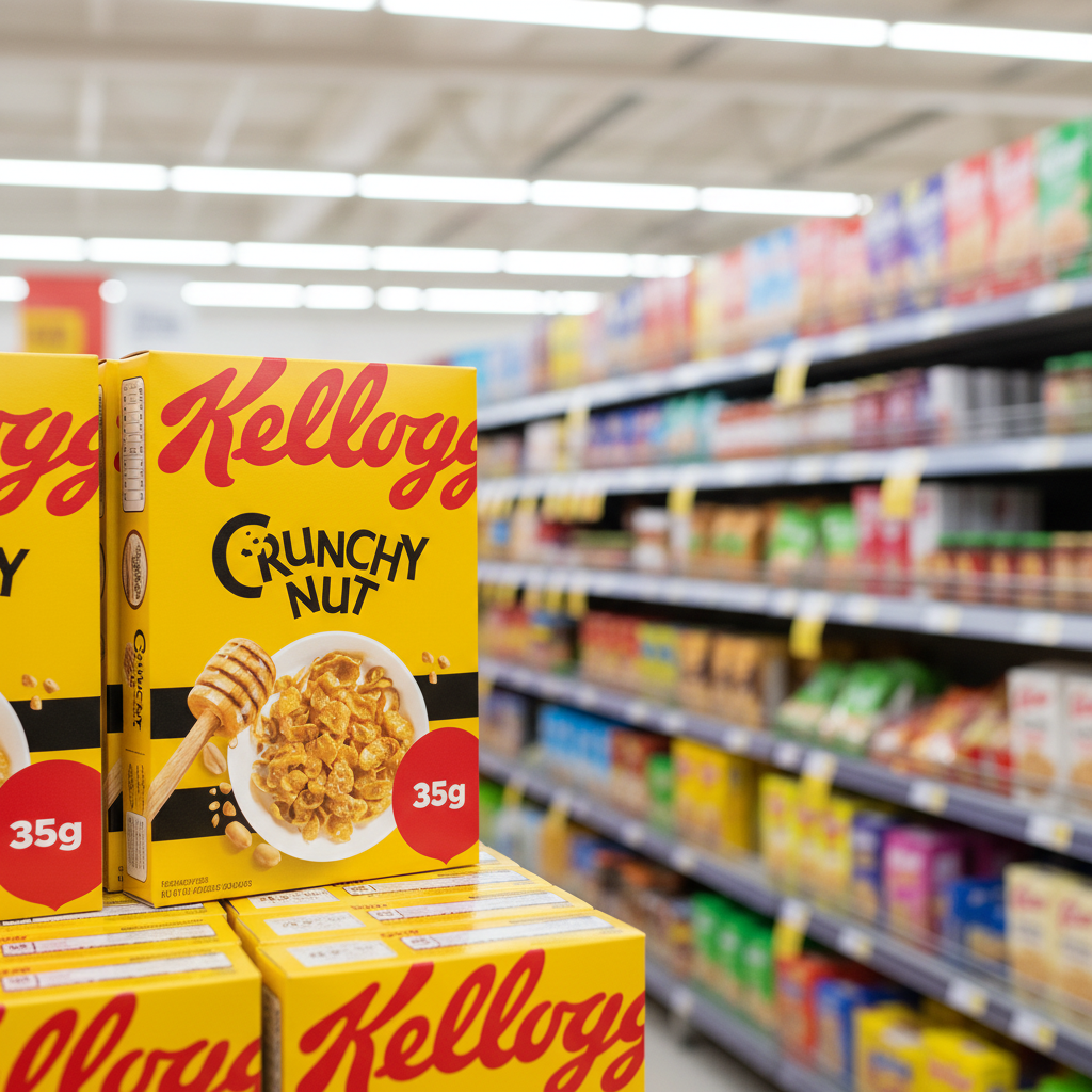 40 x Kellogg's Crunchy Nut 35G