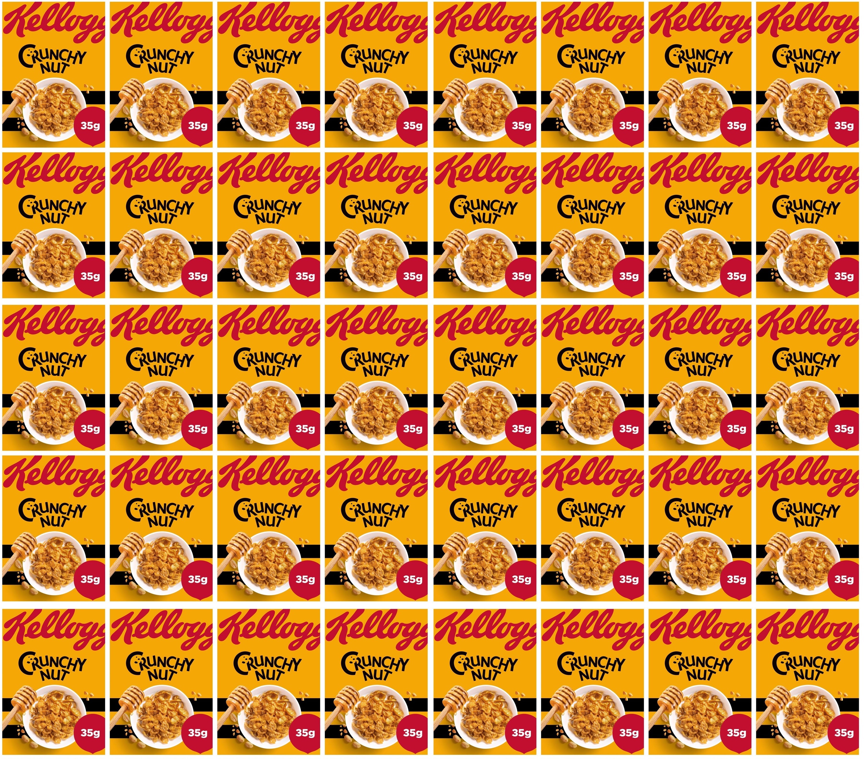 40 x Kellogg's Crunchy Nut 35G