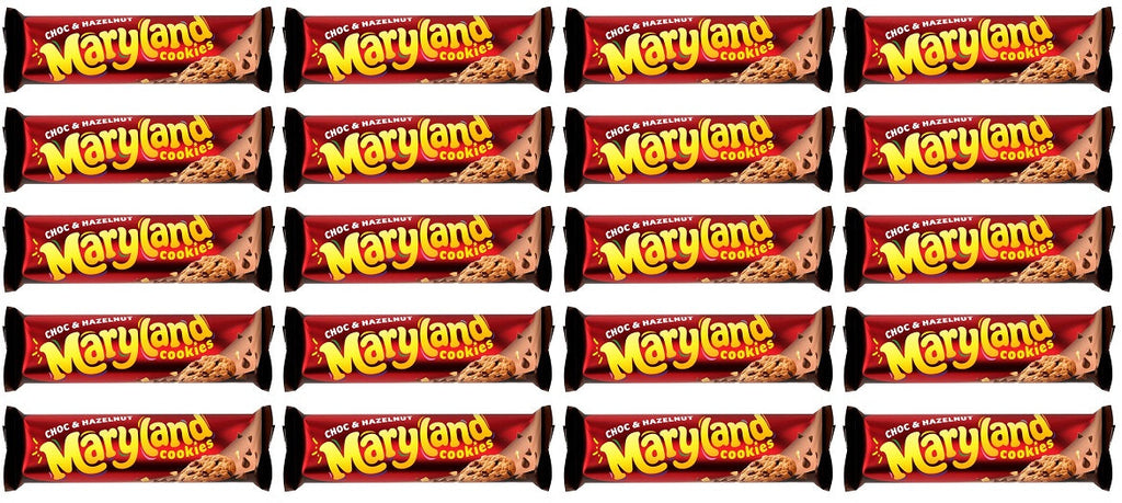 20 x Maryland Choc & Hazelnut 200G